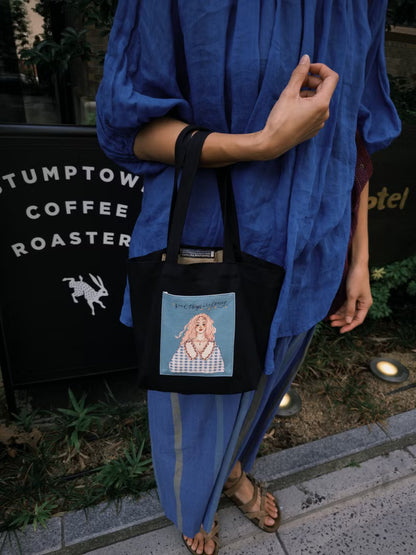 La Dolce Vita Bento Bag - Blue Gingham Girl