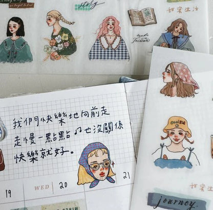 La Dolce Vita Transfer Sticker Sheet - A Slow Journey