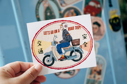 La Dolce Vita Vinyl Die Cut Sticker Set - Sweet Life Travel Agency