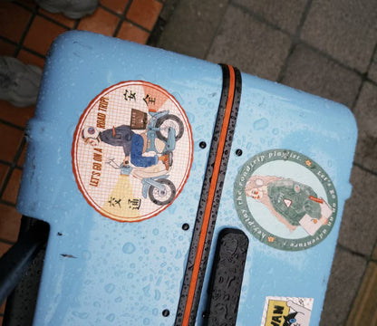 La Dolce Vita Vinyl Die Cut Sticker Set - Sweet Life Travel Agency