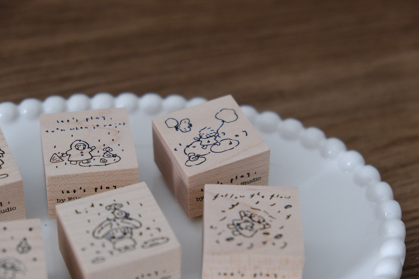 Eileen Tai Rubber Stamp - Let's Play Series