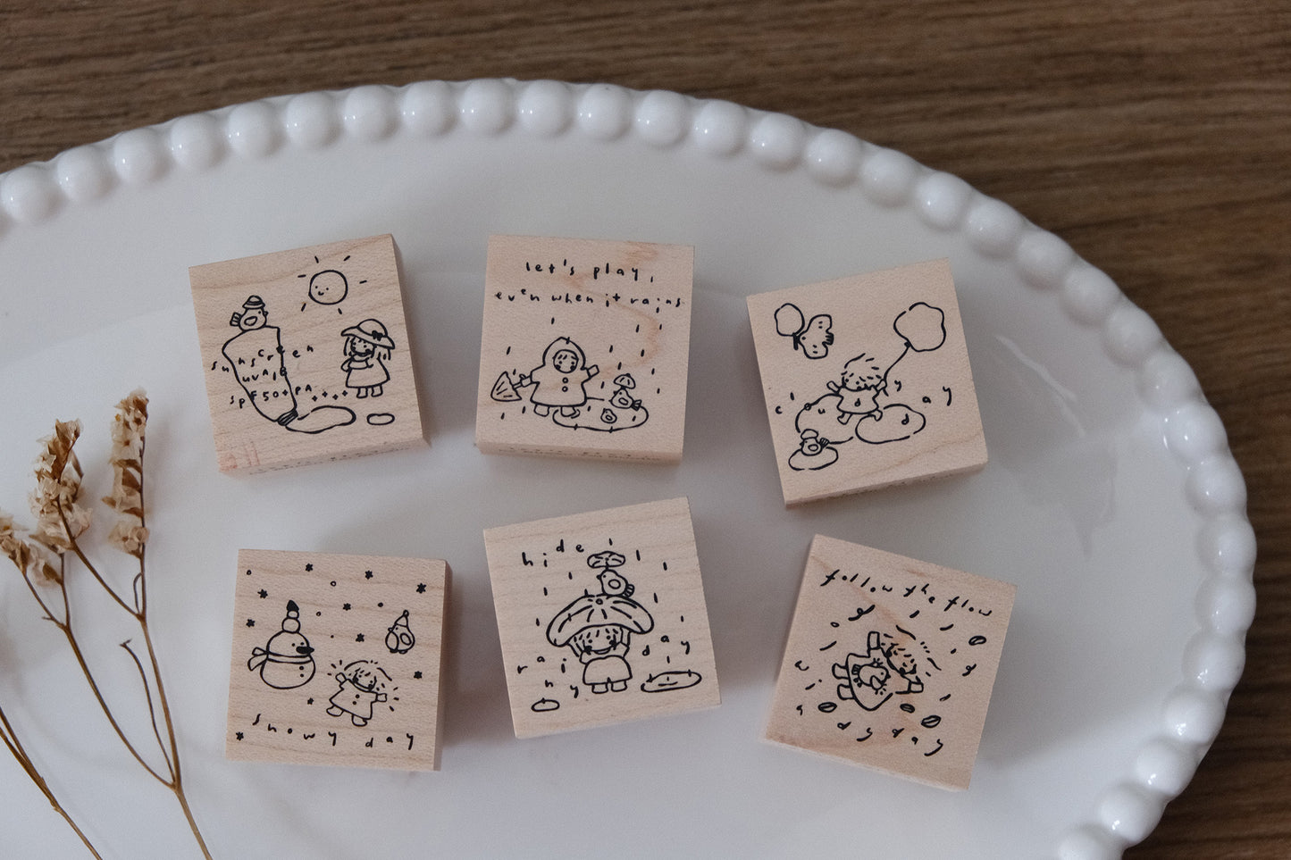 Eileen Tai Rubber Stamp - Let's Play Series