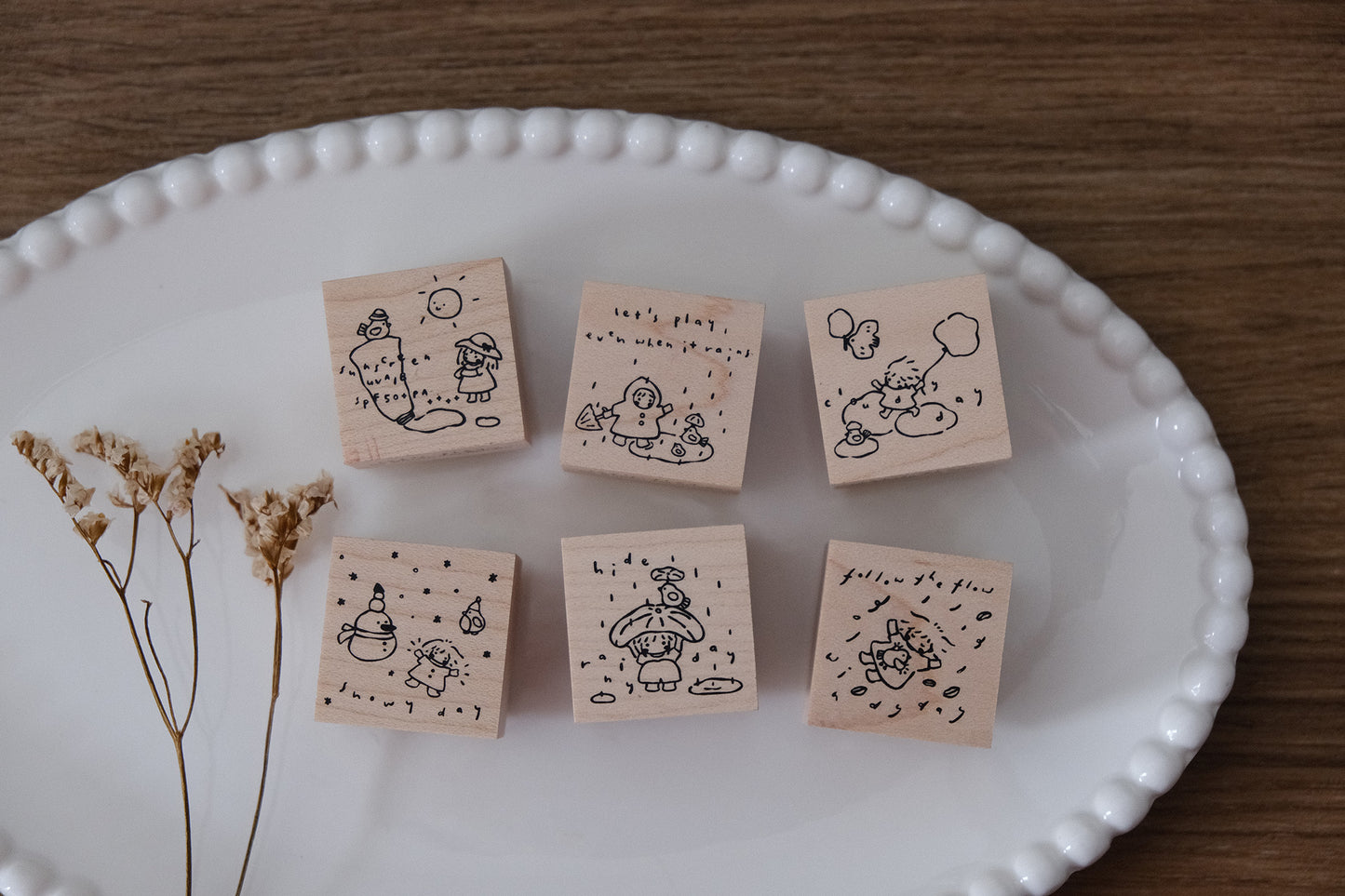 Eileen Tai Rubber Stamp - Let's Play Series