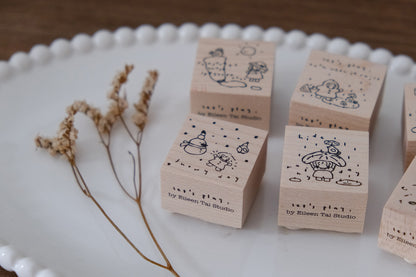 Eileen Tai Rubber Stamp - Let's Play Series