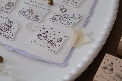 Eileen Tai Rubber Stamp - Let's Play Series