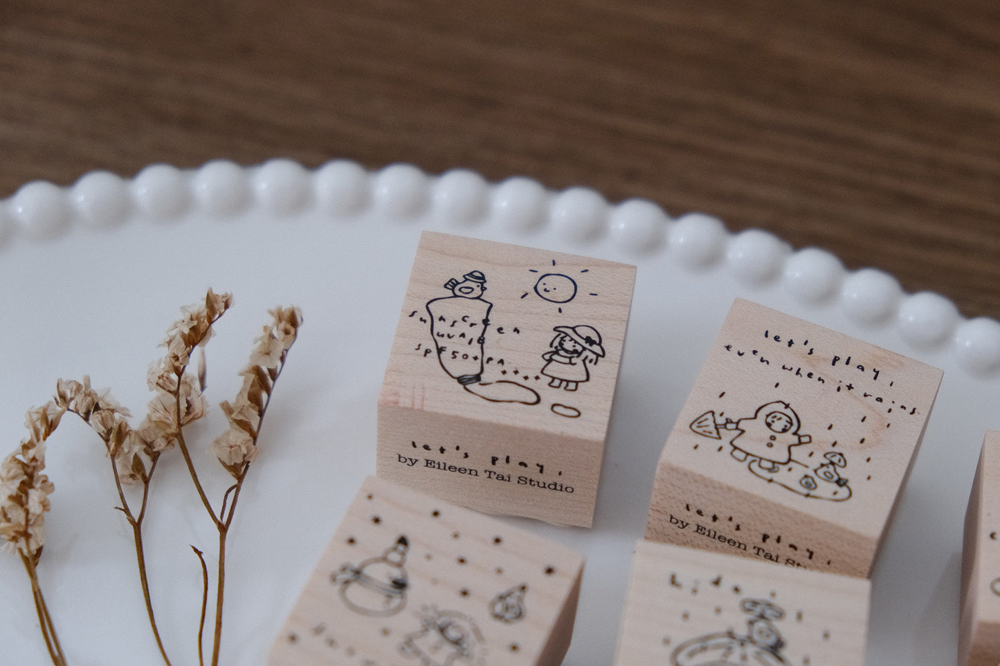Eileen Tai Rubber Stamp - Let's Play Series