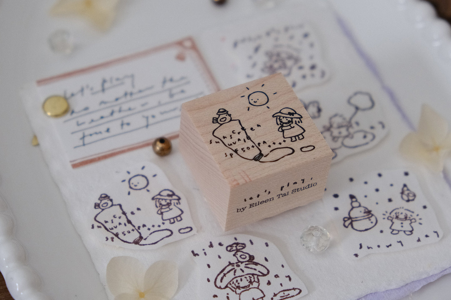 Eileen Tai Rubber Stamp - Let's Play Series