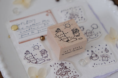 Eileen Tai Rubber Stamp - Let's Play Series