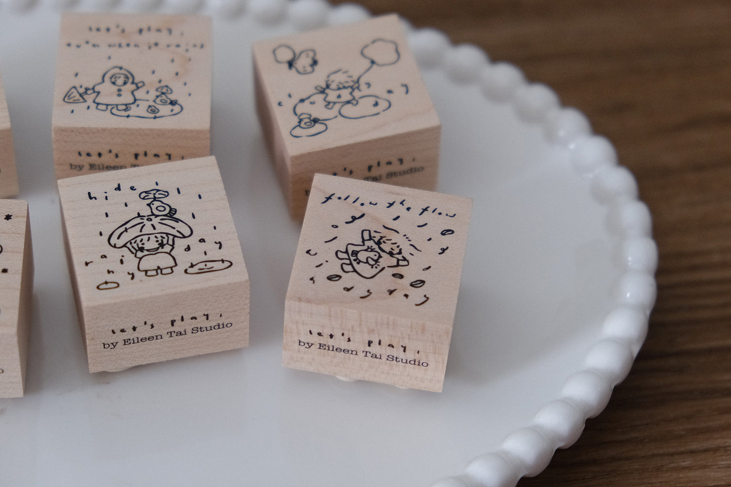 Eileen Tai Rubber Stamp - Let's Play Series