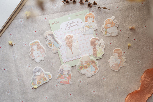 Sho Little Happiness Flake Stickers - Lovely Summer