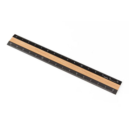 Midori Aluminium & Wood Ruler 15cm (Destash)