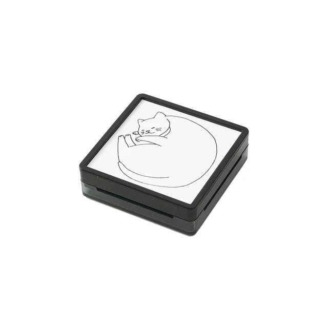 Midori Paintable Stamp - Cat  (Destash)