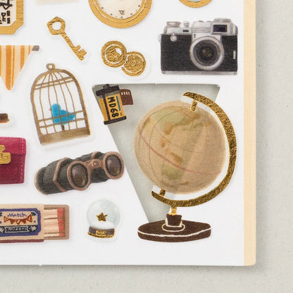 Midori Sticker Sheet Sticker Marche Antique design