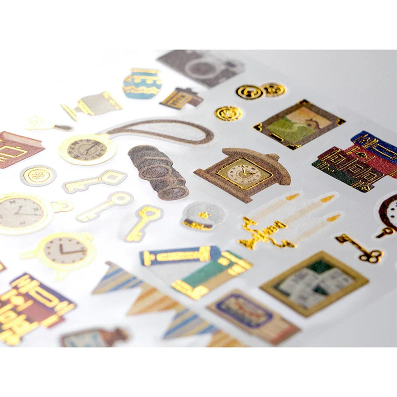 Midori Sticker Sheet Sticker Marche Antique design