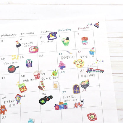Mind Wave Bibittoiro Sticker Sheet - Yofukashi