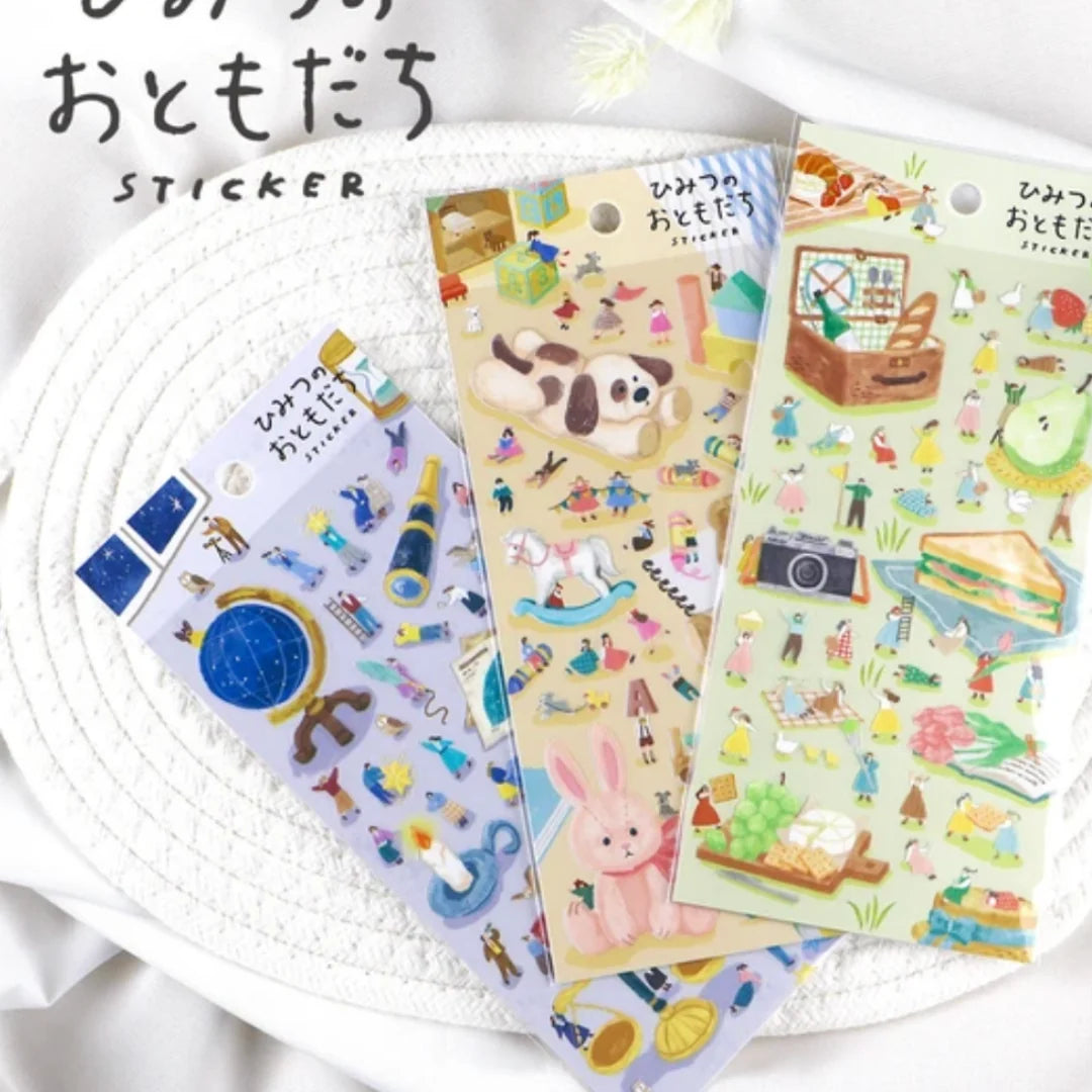 Mind Wave Secret Friends Sticker Sheet - Picnic