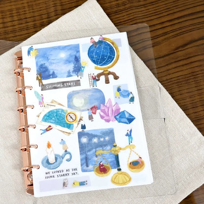 Mind Wave Secret Friends Sticker Sheet - Astronomical Observations