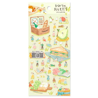 Mind Wave Secret Friends Sticker Sheet - Picnic