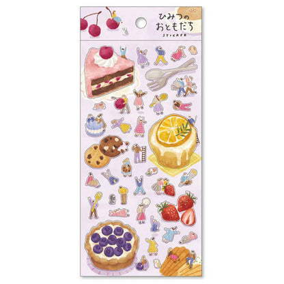 Mind Wave Secret Friends Sticker Sheet - Sweets Party