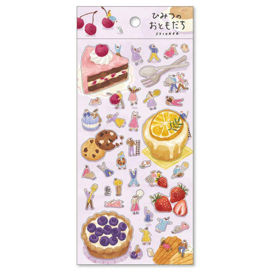 Mind Wave Secret Friends Sticker Sheet - Sweets Party