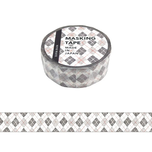 Mind Wave Washi Tape - Check Pattern 10