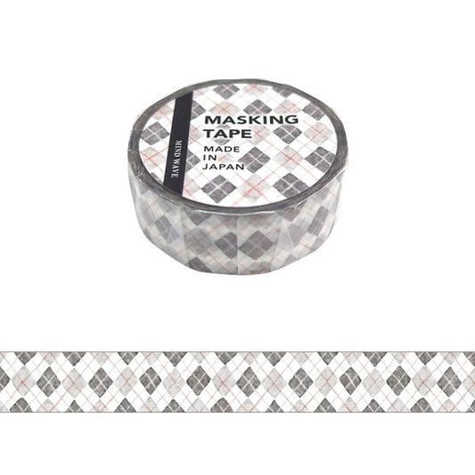 Mind Wave Washi Tape - Check Pattern 10