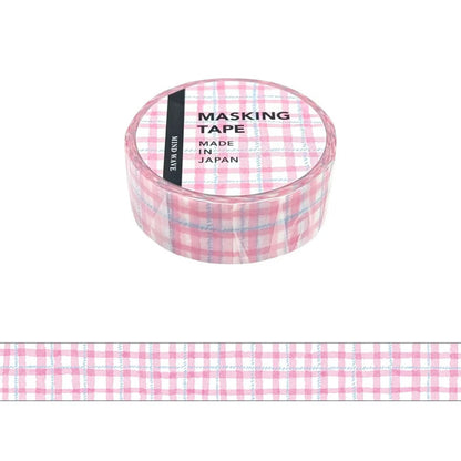 Mind Wave Washi Tape - Check Pattern 25