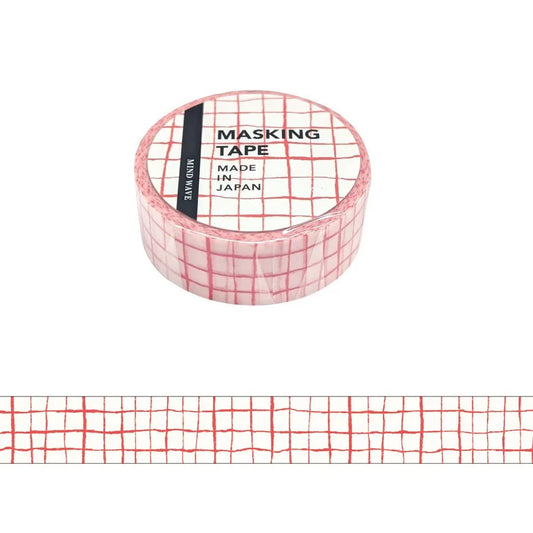 Mind Wave Washi Tape - Check Pattern 27