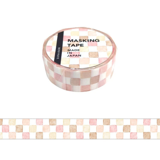 Mind Wave Washi Tape - Check Pattern 9