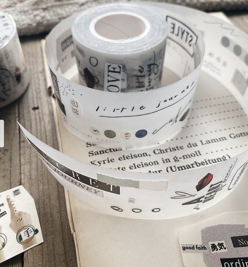 Mr. Eggplants PET Tape - Little Journey
