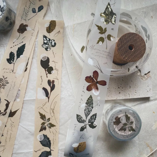 Mr. Eggplants PET Tape - Old Leaves