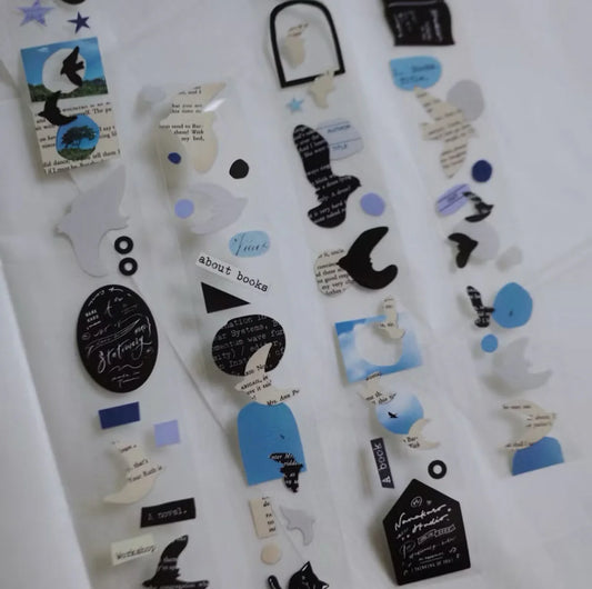 Mr. Eggplants PET Tape - Paper Birds