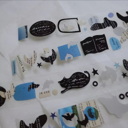 Mr. Eggplants PET Tape - Paper Birds