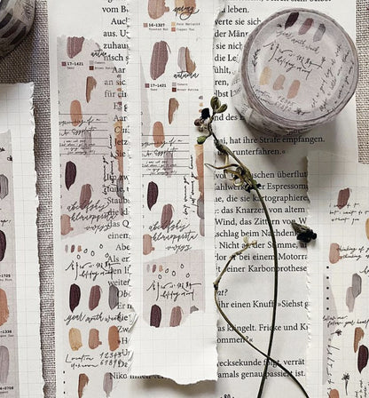 Mr. Eggplants Washi Tape - Holiday Mood