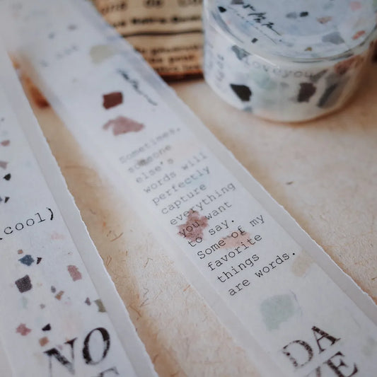 Mr. Eggplants Washi Tape - Terrazzo