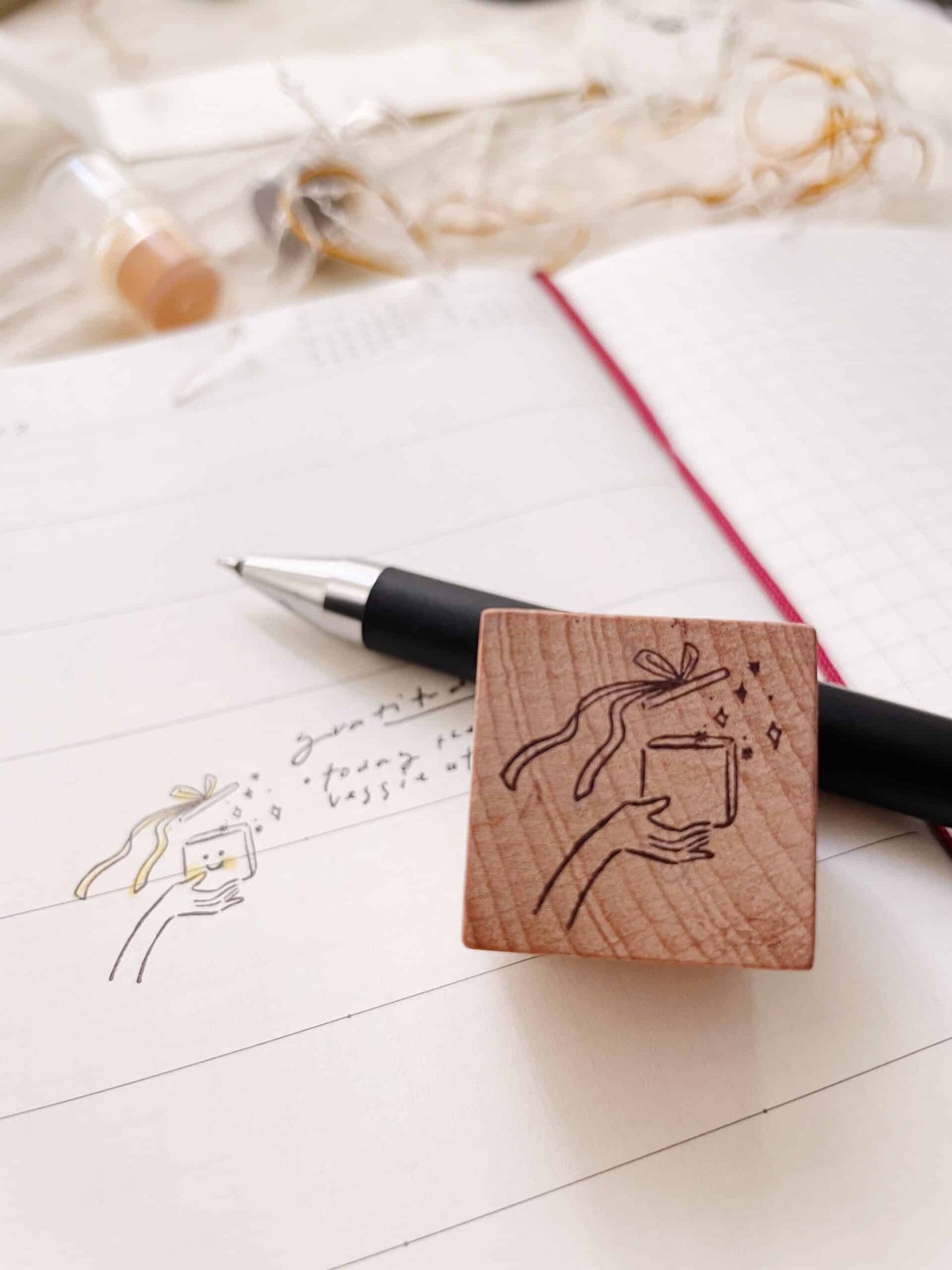 Msbulat Rubber Stamp - A Gift