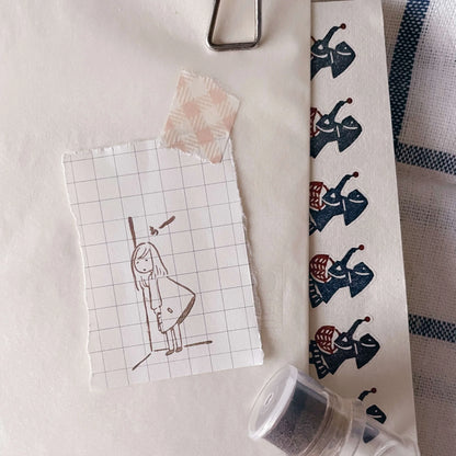 Msbulat Rubber Stamp - Ahhh...