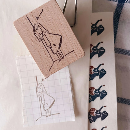 Msbulat Rubber Stamp - Ahhh...