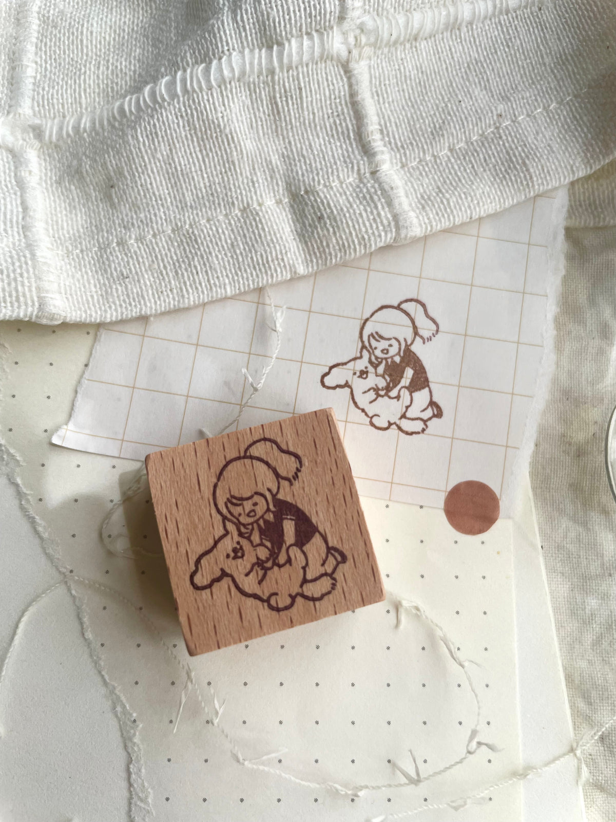 Msbulat Rubber Stamp - Belly Bliss