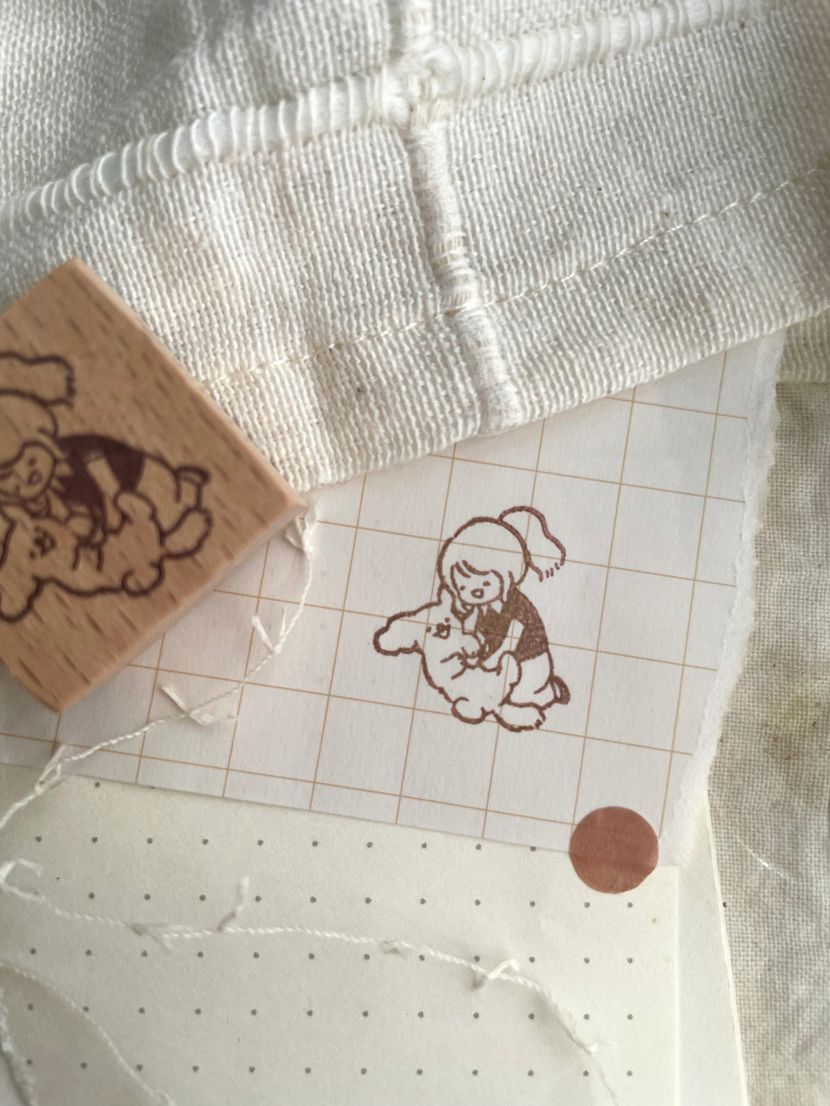 Msbulat Rubber Stamp - Belly Bliss