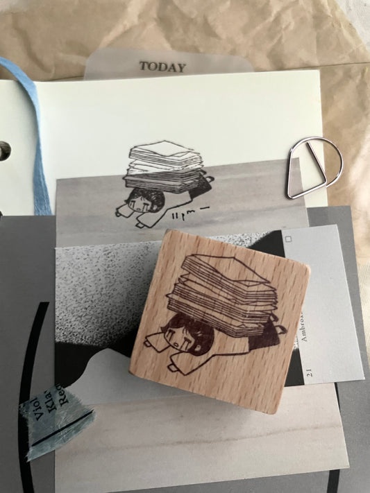 Msbulat Rubber Stamp - Buried Alive