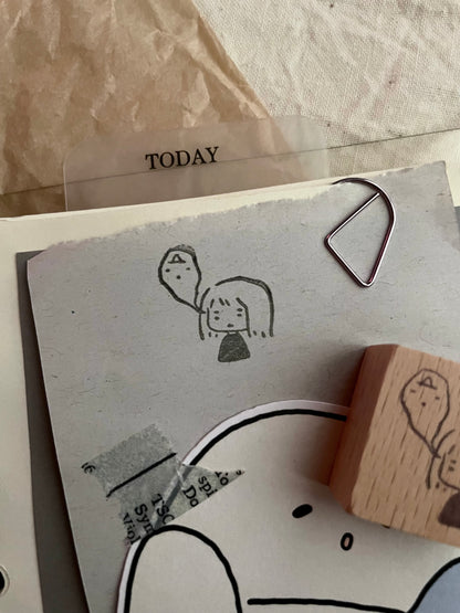 Msbulat Rubber Stamp - Dead Inside