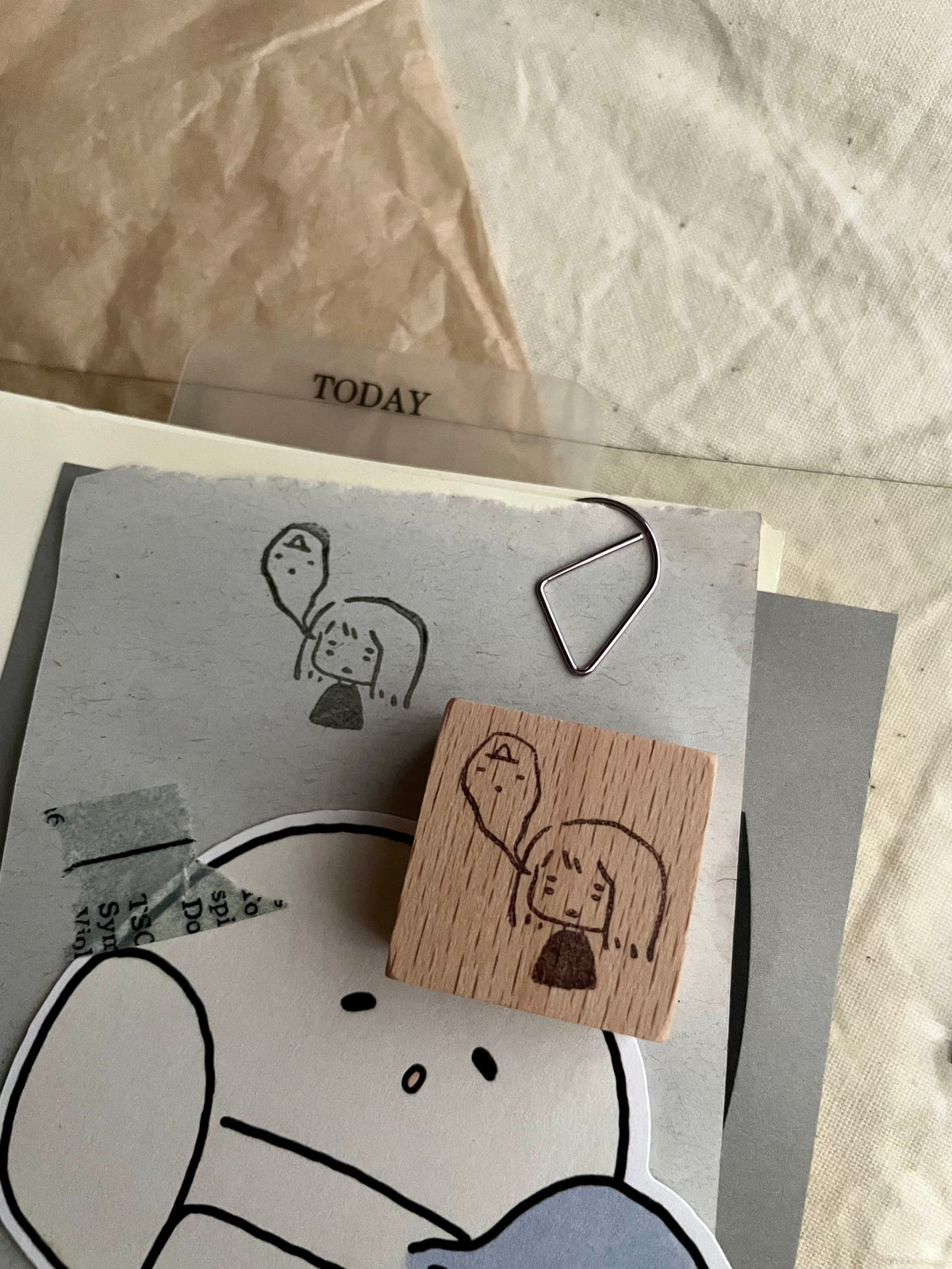 Msbulat Rubber Stamp - Dead Inside