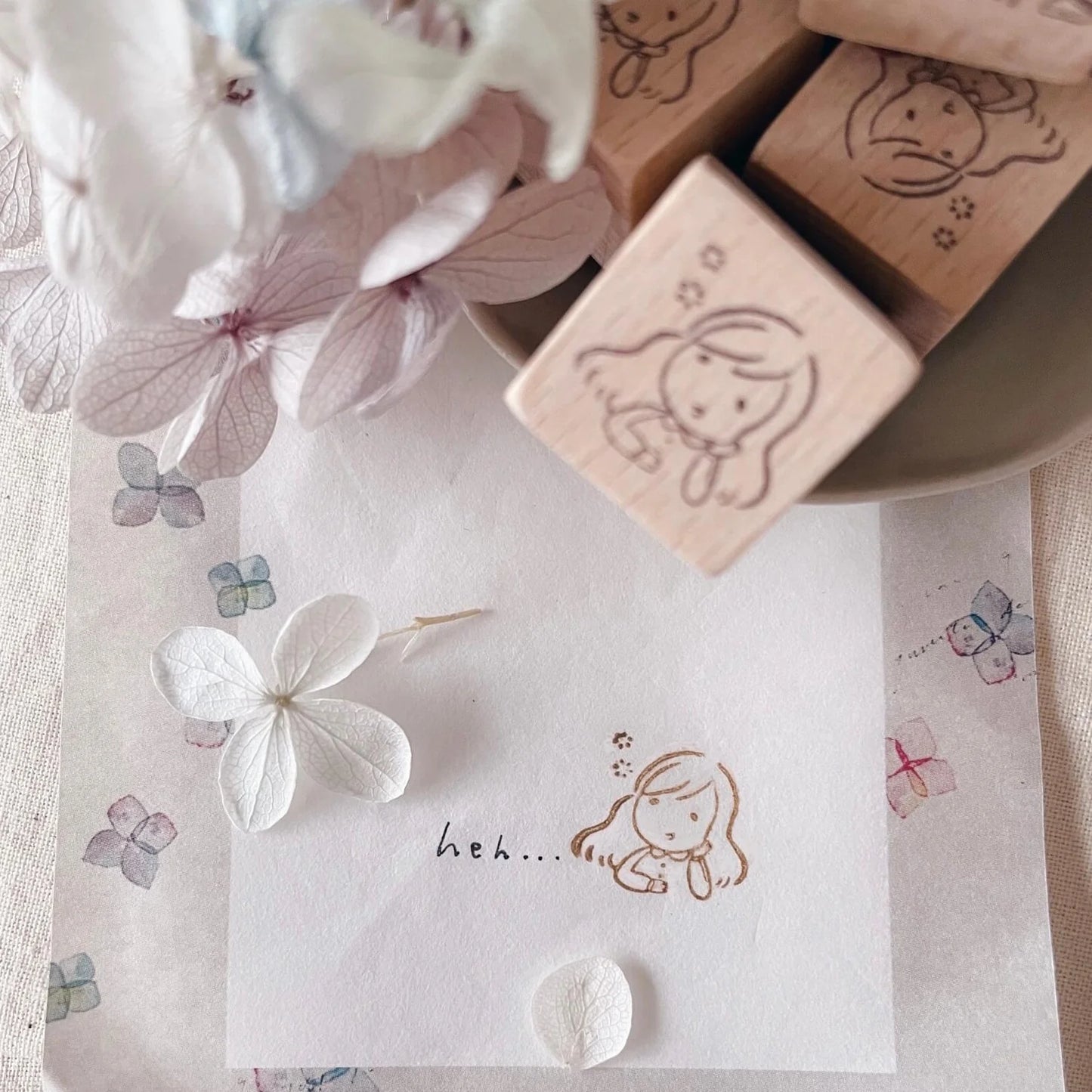 Msbulat Rubber Stamp - Heh...