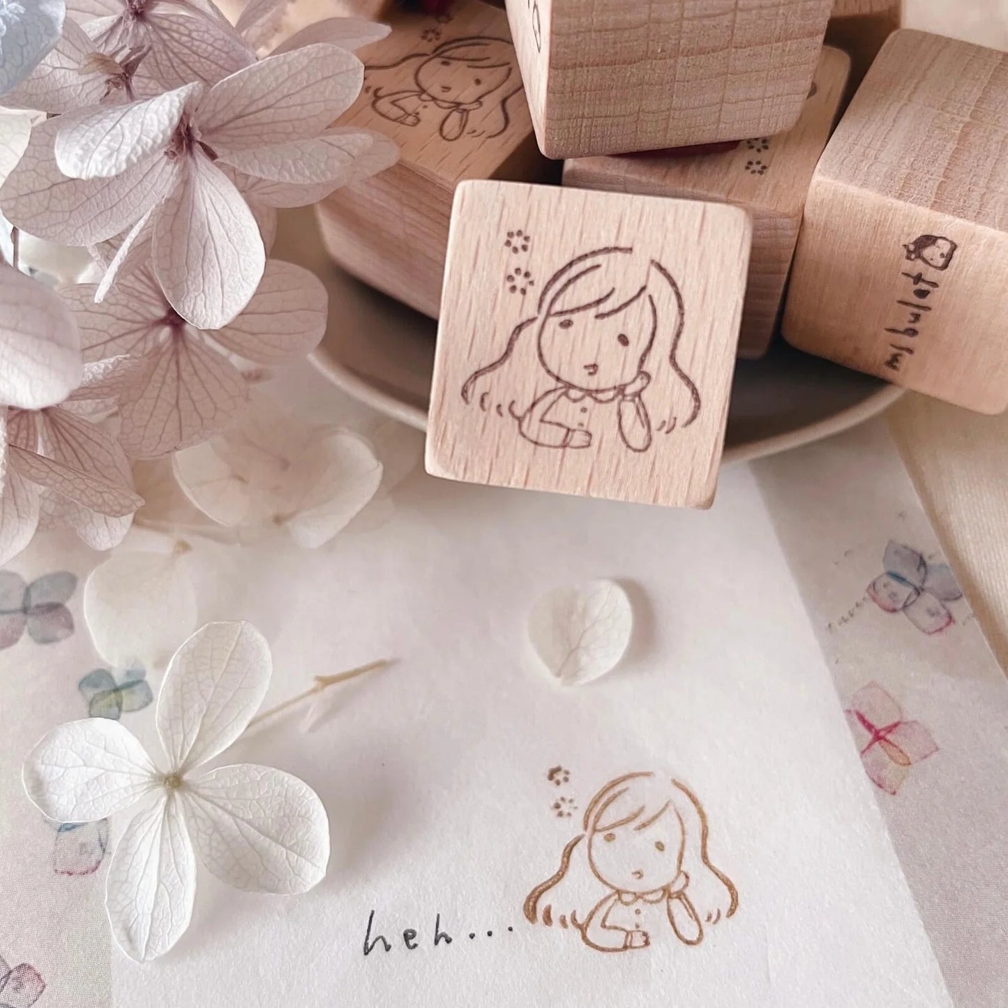 Msbulat Rubber Stamp - Heh...