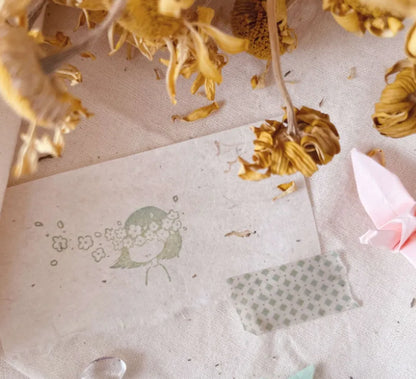 Msbulat Rubber Stamp - I See Flowers