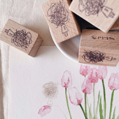 Msbulat Rubber Stamp - I'm Okay