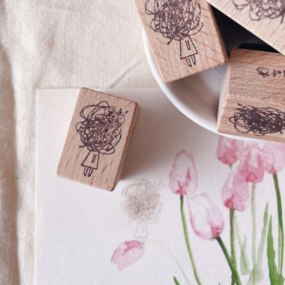 Msbulat Rubber Stamp - I'm Okay