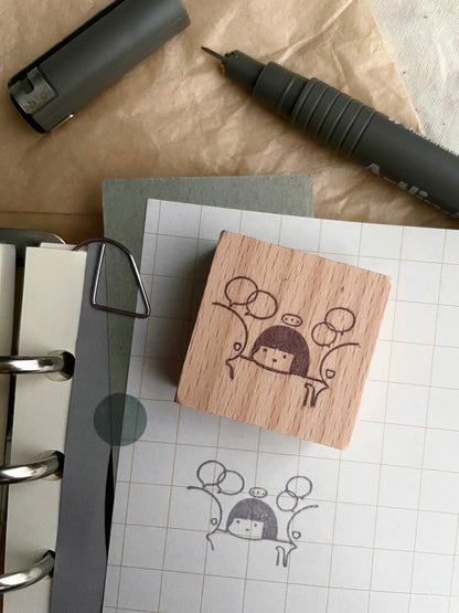 Msbulat Rubber Stamp - Info Overload