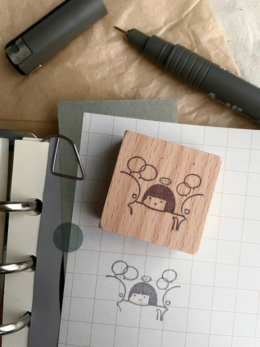 Msbulat Rubber Stamp - Info Overload